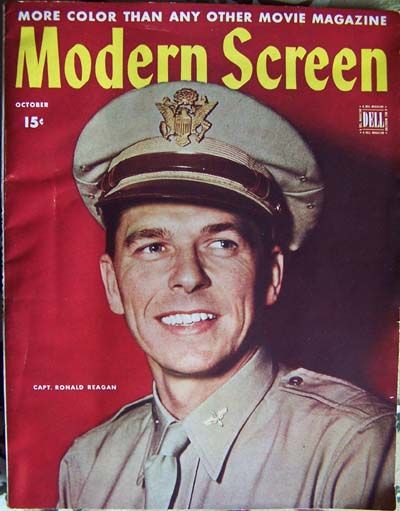 MODERN SCREEN magazine cover Issue 167 October 1944